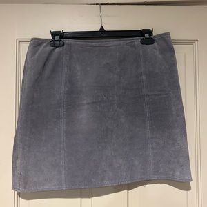 BlankNYC Suede Skirt